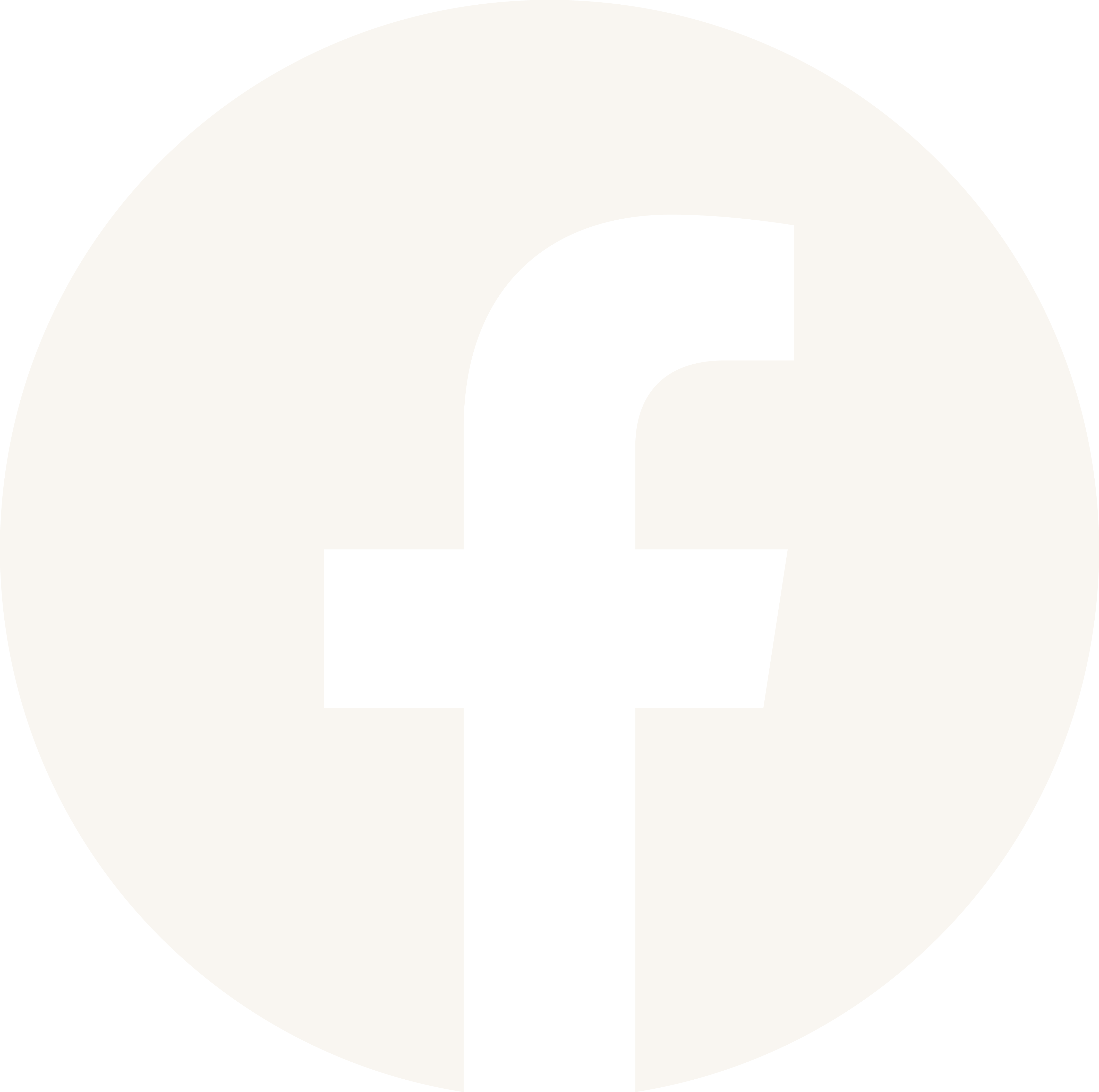 Facebook logo, circle with a lowercase f in white